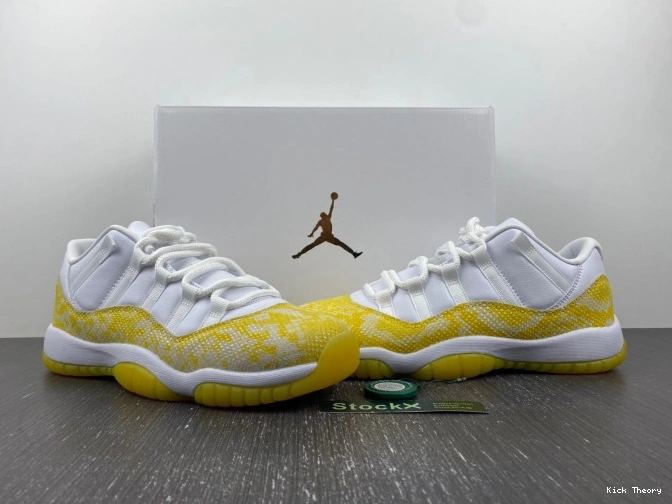 Kicked Out Shoe Store Air Yellow Snakeskin WMNS Jordan AH7860-107 11 Low 0630